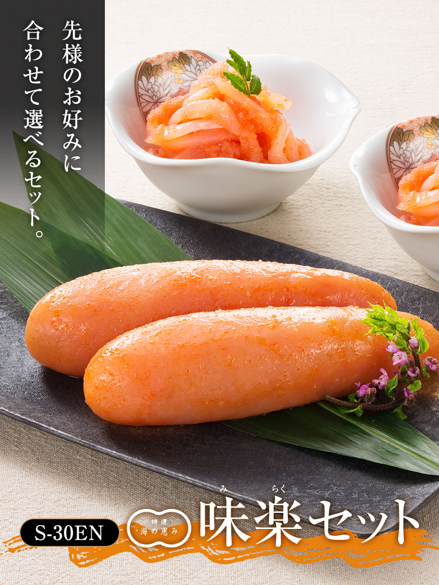 味楽セット S-30EN めんたい いか