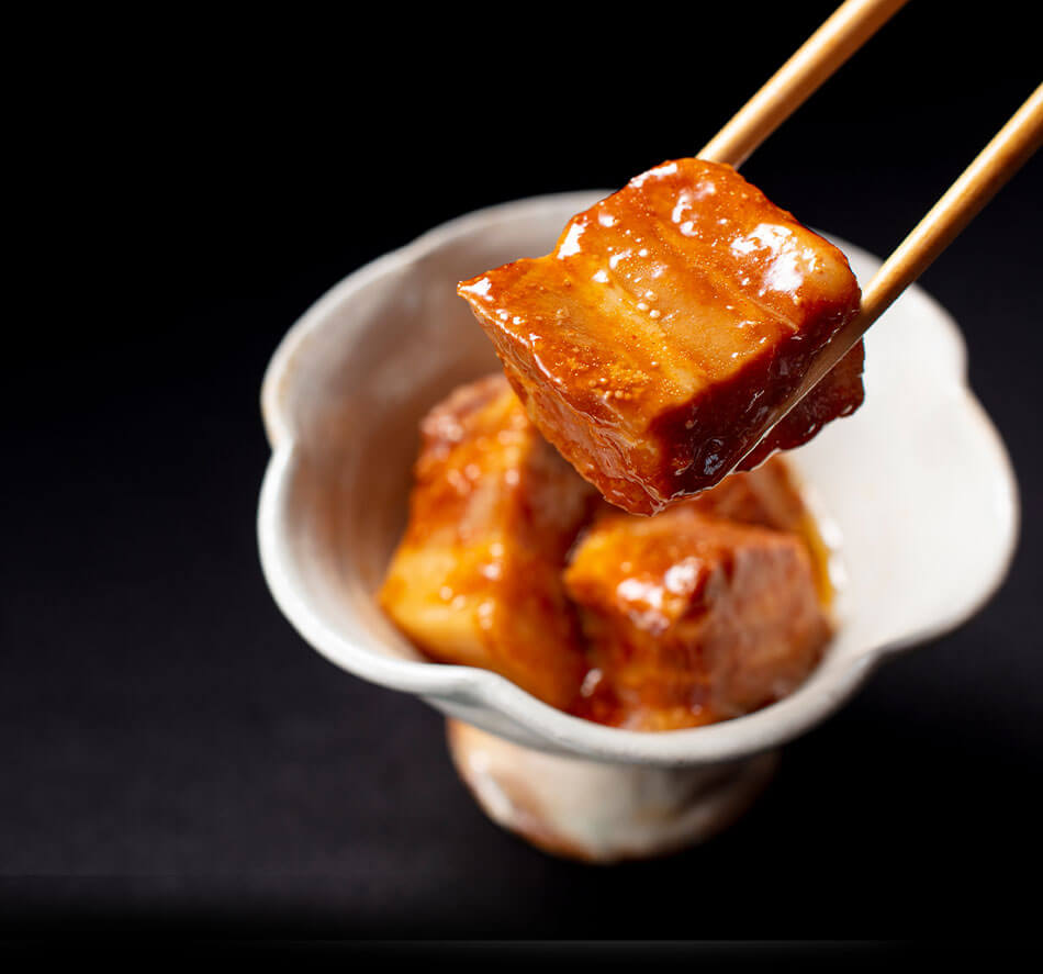 めんたい豚角煮缶75g 豚肉味付 明太子味 缶詰 おつまみ 福さ屋 辛子明太子 明太子