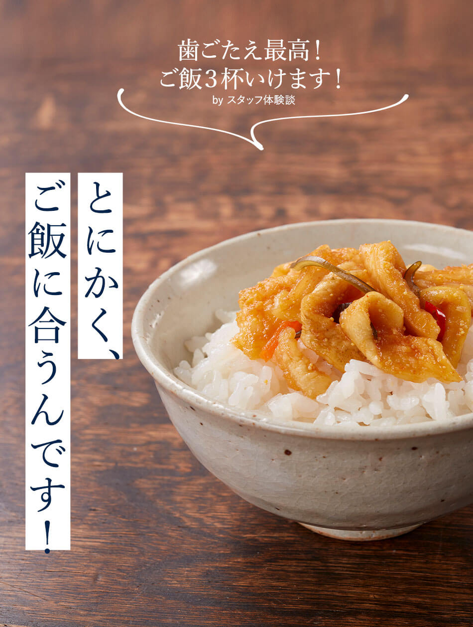 辛子めんたいごぶ漬100g