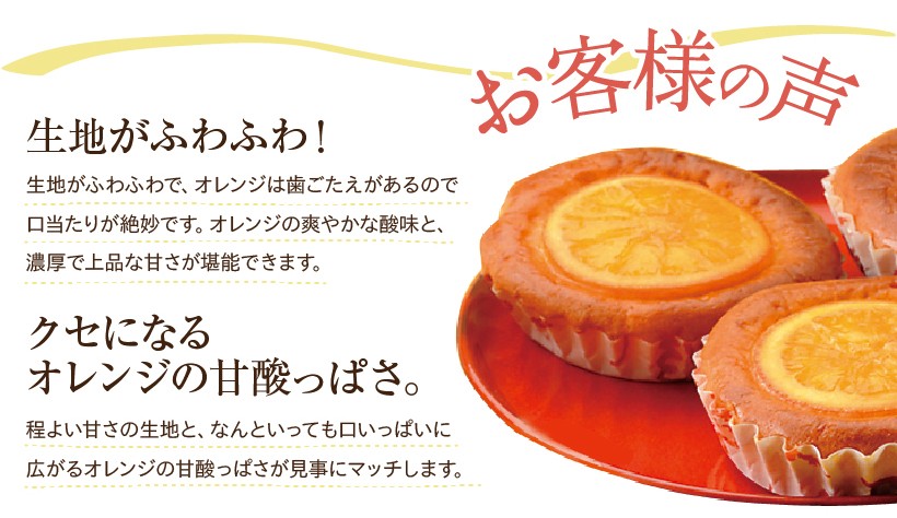 ピュアオレンジケーキ
