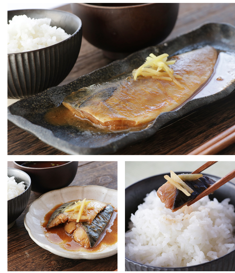 福島県産 桃の甘みでおいしい さば味噌煮セットフィレ切り身8枚セット
