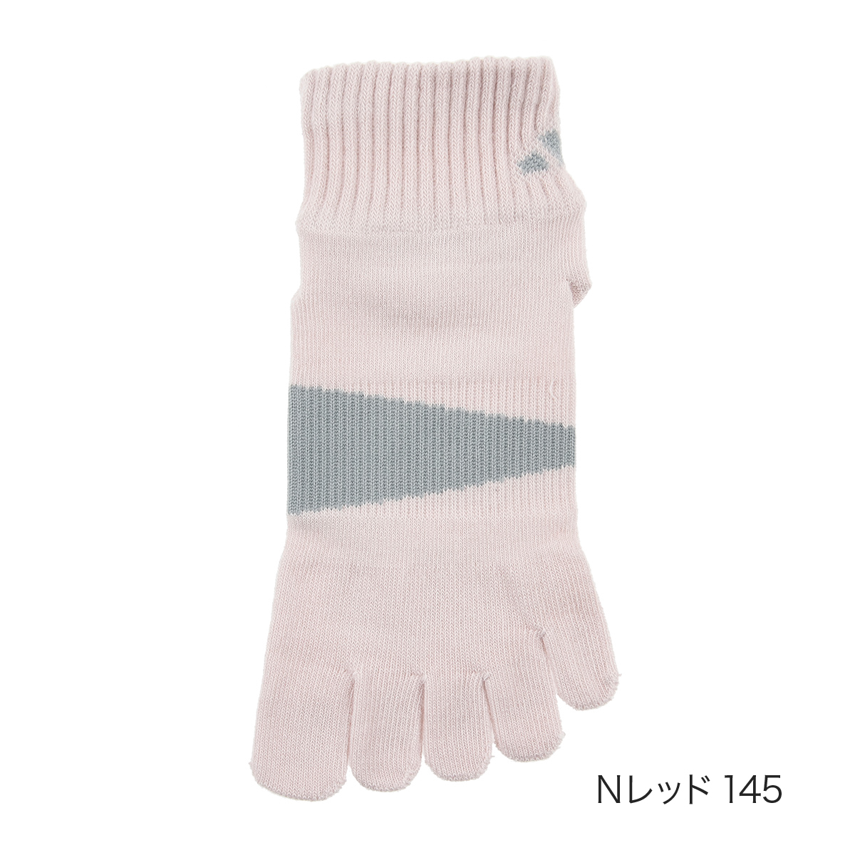 adidas（アディダス） 靴下 ショート丈 5本指 ワンポイント ライン 足