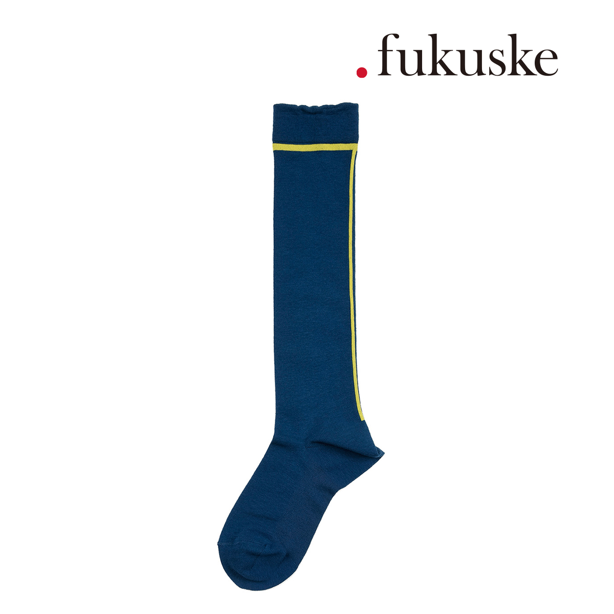 靴下 レディース . fukuske バックシャン ハイソックス丈 4230-601 23-25cm ブラック 婦人 女性 フクスケ fukuske  福助 公式