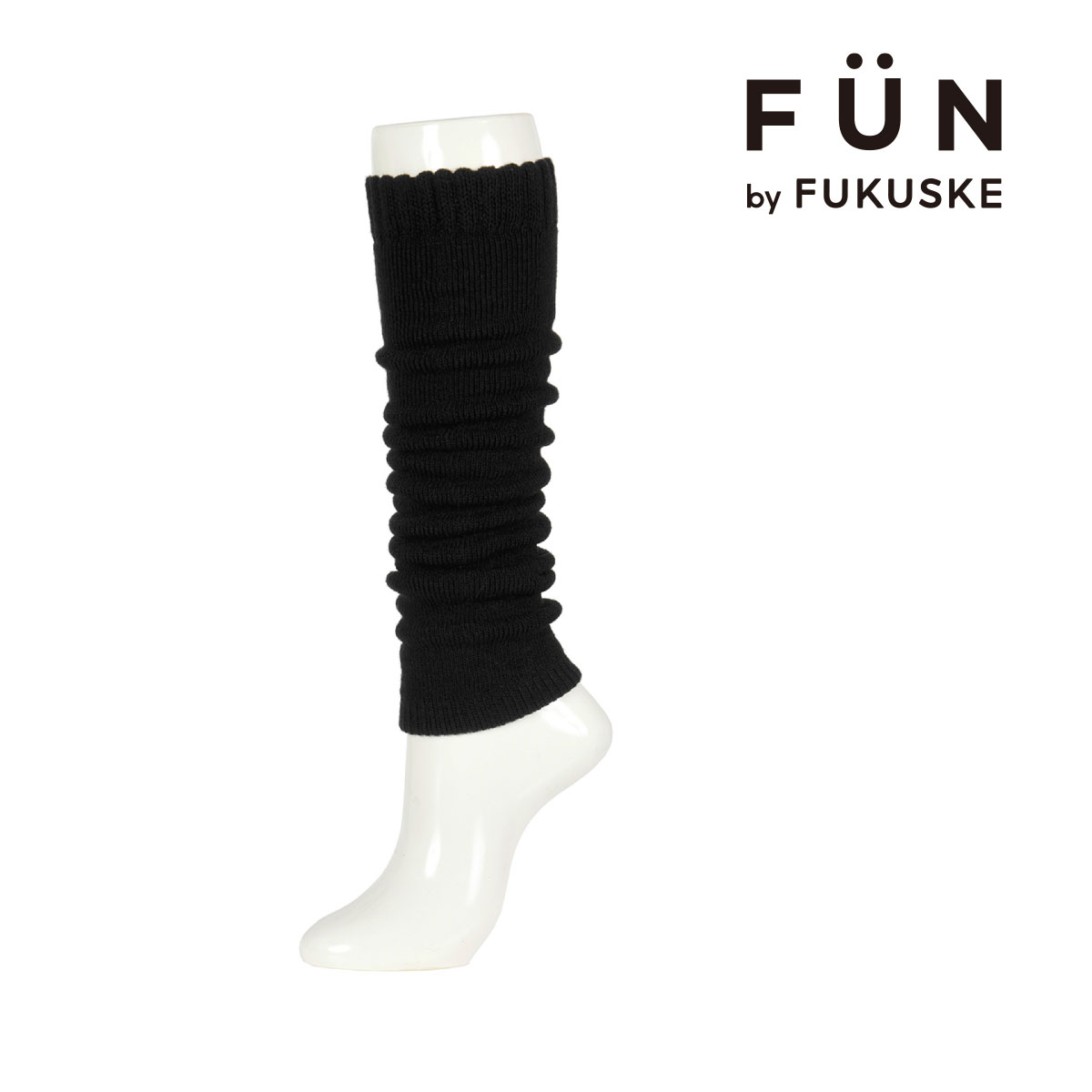 fukuske FUN fukuskeFUN(フクスケファン) 靴下 45cm丈 無地 (4262V76N