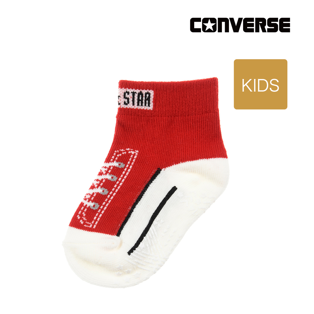 靴下 ベビー CONVERSE (コンバース) スニーカー柄 クルー丈 1183-3h0 幼児 赤ちゃん フクスケ fukuske 福助 公式 :  27-1183-3h0 : 福助公式オンラインストア - 通販 - Yahoo!ショッピング