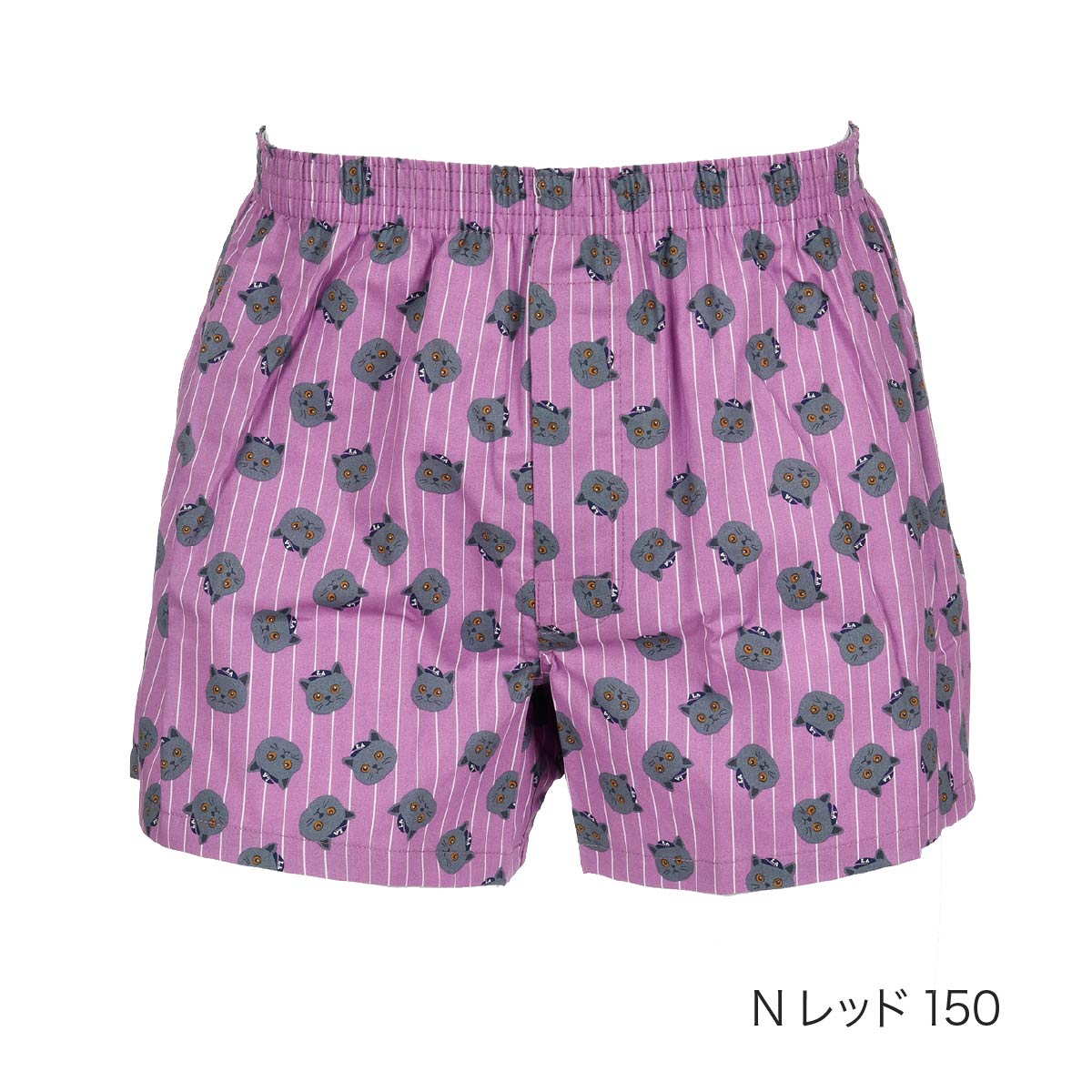 Fukuske（フクスケ） LIDEE(リディー) トランクス ネコ柄 綿100