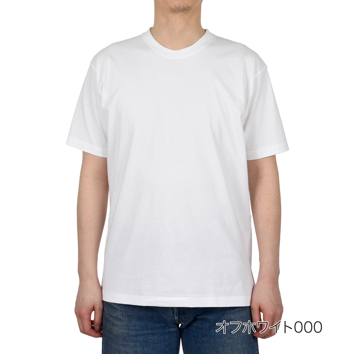 クルーネック 半袖 Tシャツ メンズ fukuske (フクスケ) 綿100％ 無地 5分袖Tシャツ...