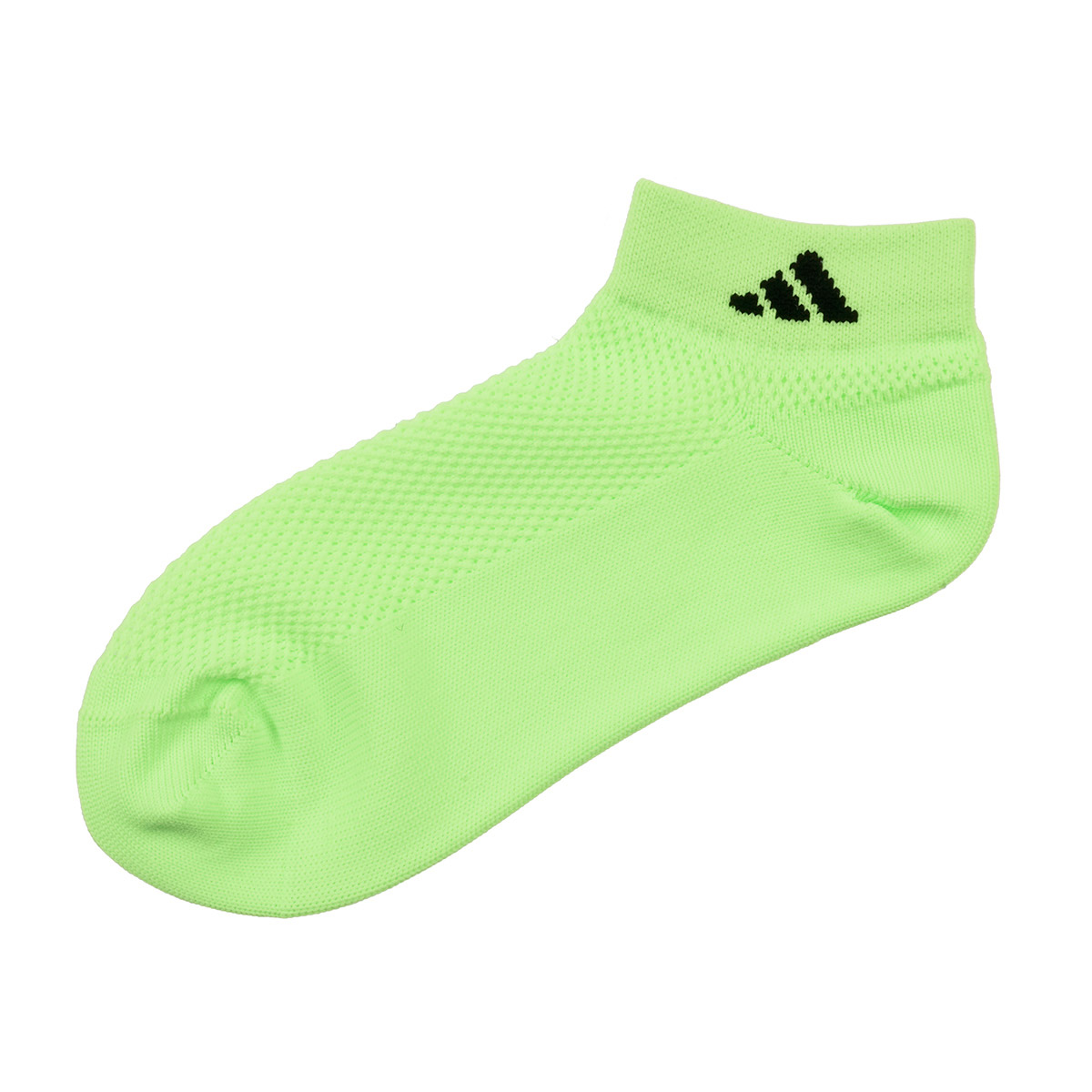 adidas（アディダス） 靴下 プチ丈 無地 ロゴワンポイント BIGメッシュ