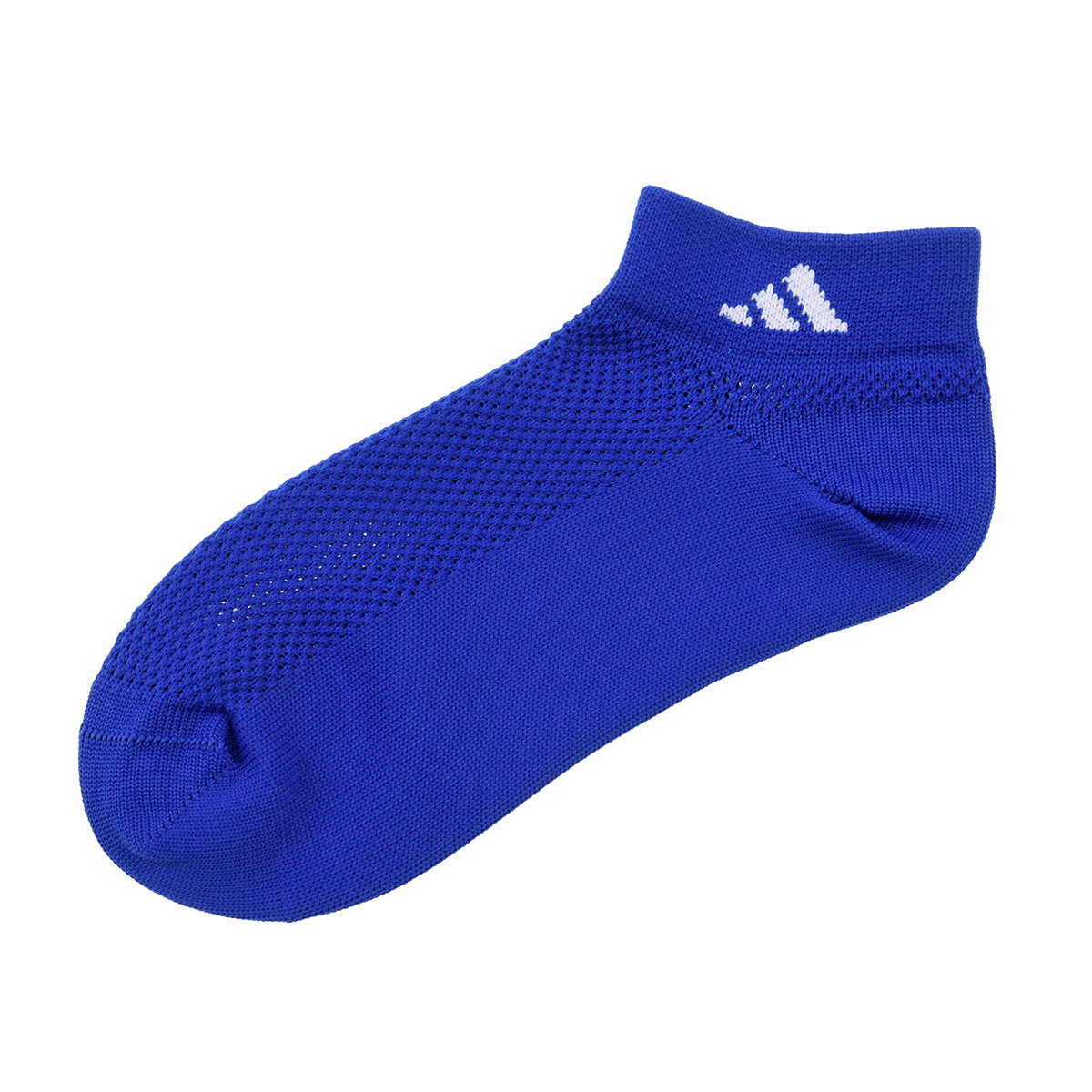 adidas（アディダス） 靴下 プチ丈 無地 ロゴワンポイント BIGメッシュ