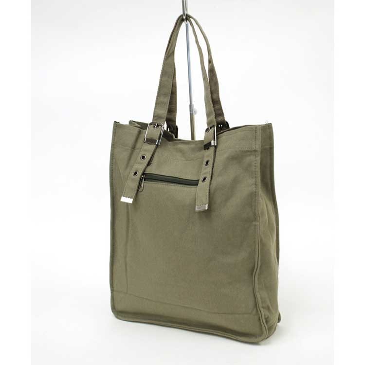 トートバッグ トートバック メンズ 大きめ エコバッグ キャンバス タテ