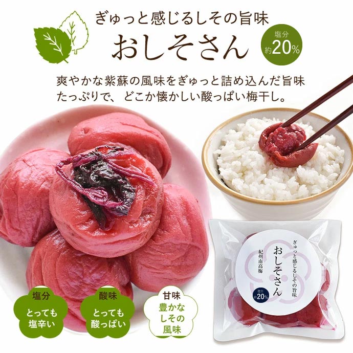 紀州南高梅訳ありお試しセット