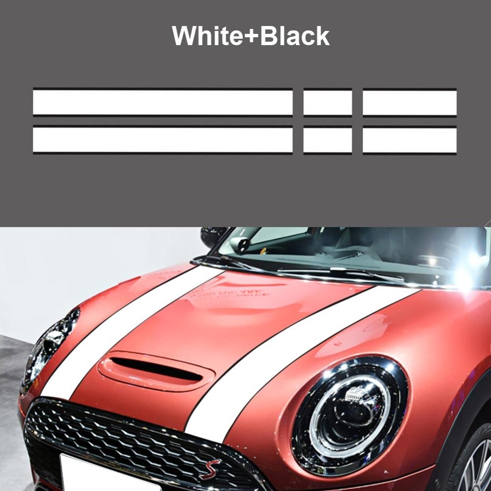 ボンネット ステッカー ストライプ デカール ミニクーパー s jcw R55