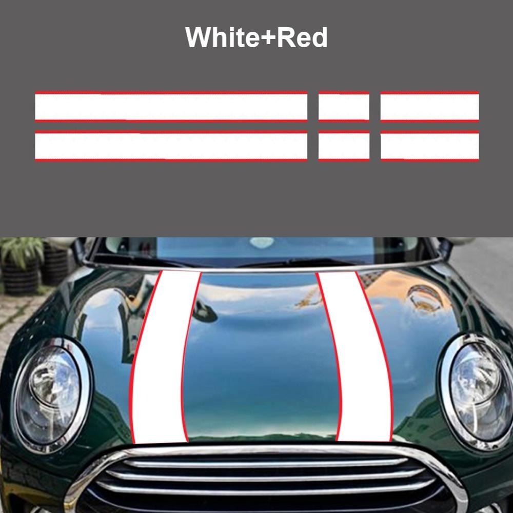 ボンネット ステッカー ストライプ デカール ミニクーパー s jcw R55