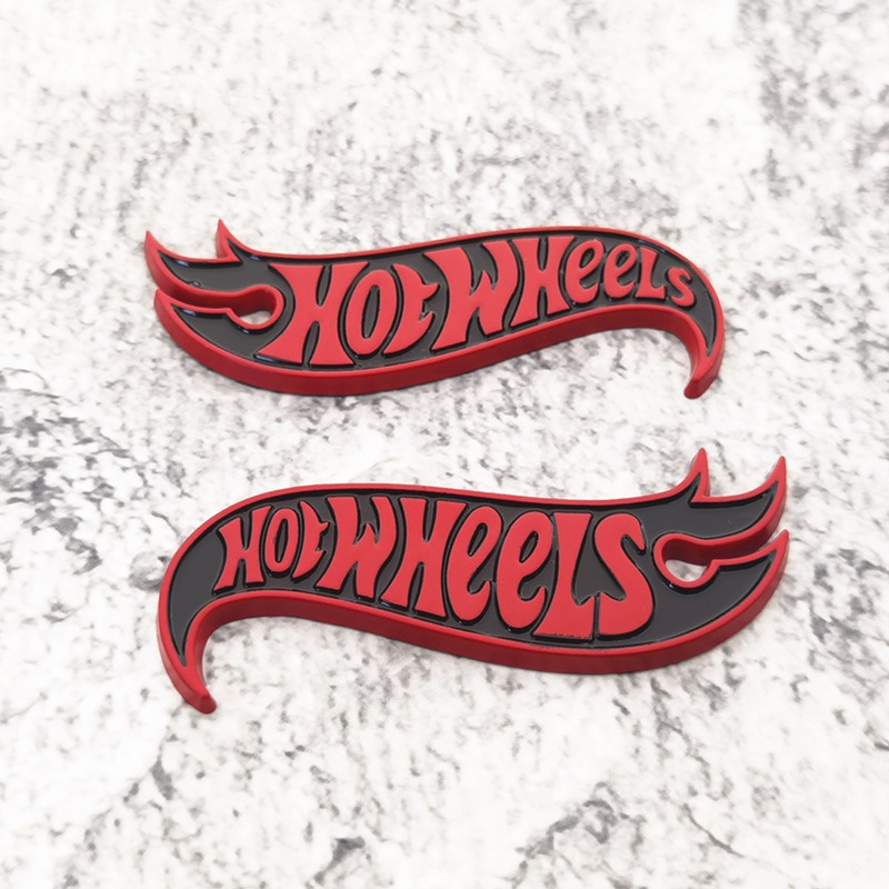 ホットウィール hot wheels エンブレム デカール ステッカー クローム