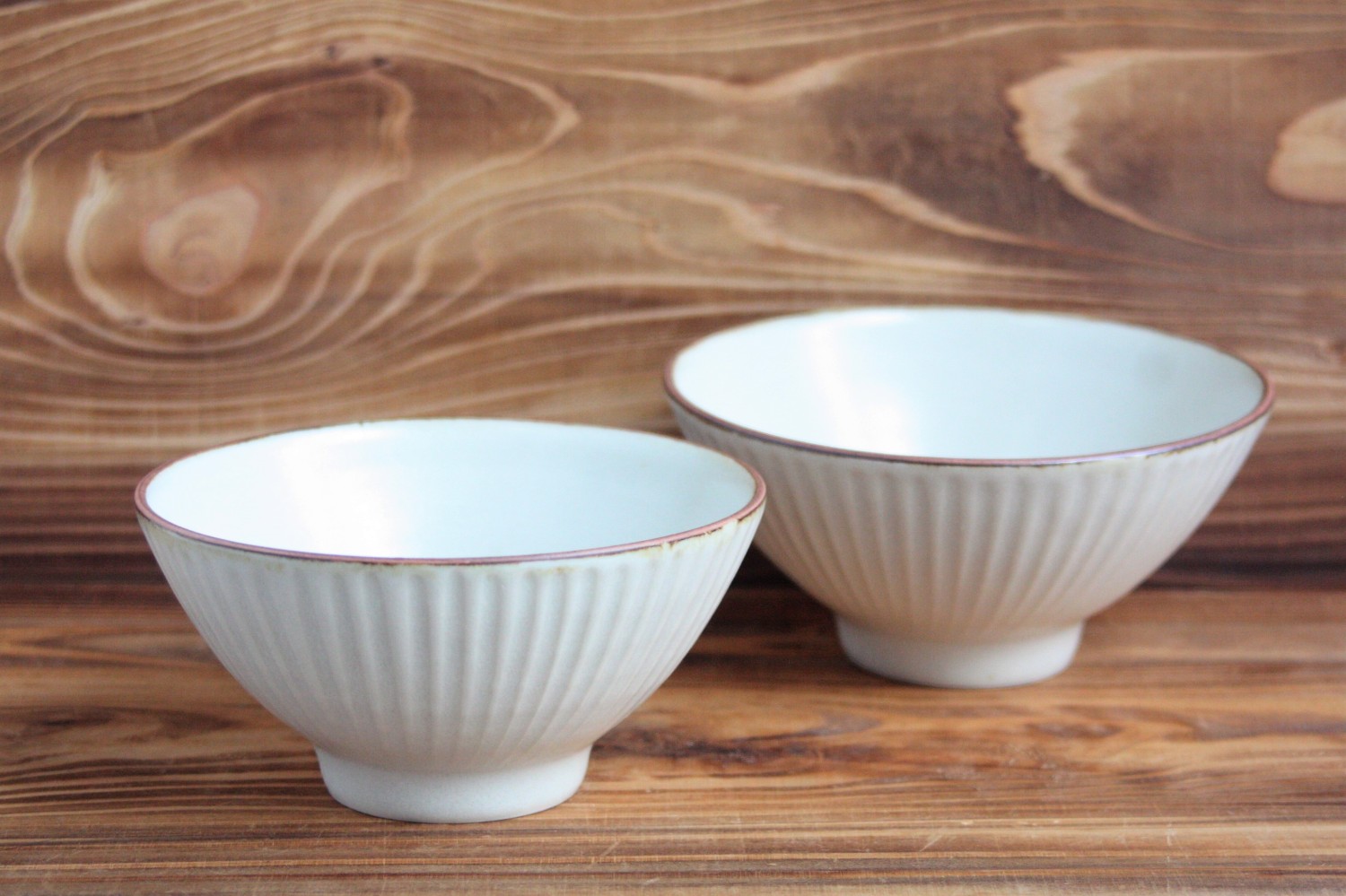 茶碗 おしゃれ ペア 和食器 陶器 和モダン 益子焼 白 作家 竹之内太郎