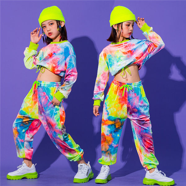 ダンス衣装 キッズ ダンス 春秋 セットアップ ヒップホップ