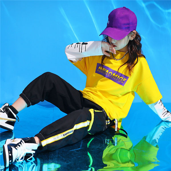 ダンス衣装 キッズ セットアップ 春秋 ヒップホップ ストリート チアダンス 子供 ティーンズ ジュニア 男の子 女の子 スポーツウェア 文化祭 演出服 Hiphopmm0029 服屋123 通販 Yahoo ショッピング