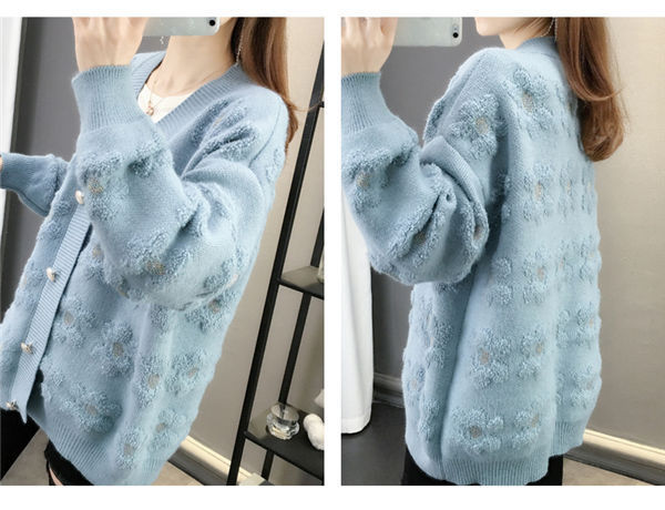 ニットセーター レディース セーター 長袖ニット ふわもこニット
