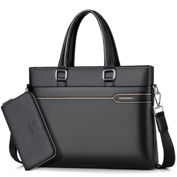 メンズ ブリーフケース ビジネスバッグ 本革 防水 撥水 牛革 レザー