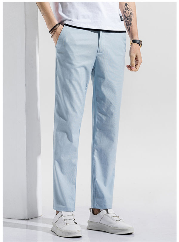 チノパン メンズ スキニーチノパンツ リネンパンツ 綿麻パンツ 綿麻ズボン コットンリネン 薄手 亜麻 春夏 ビジネス 通勤用 送料無料 Xiukunen0012 服屋123 通販 Yahoo ショッピング