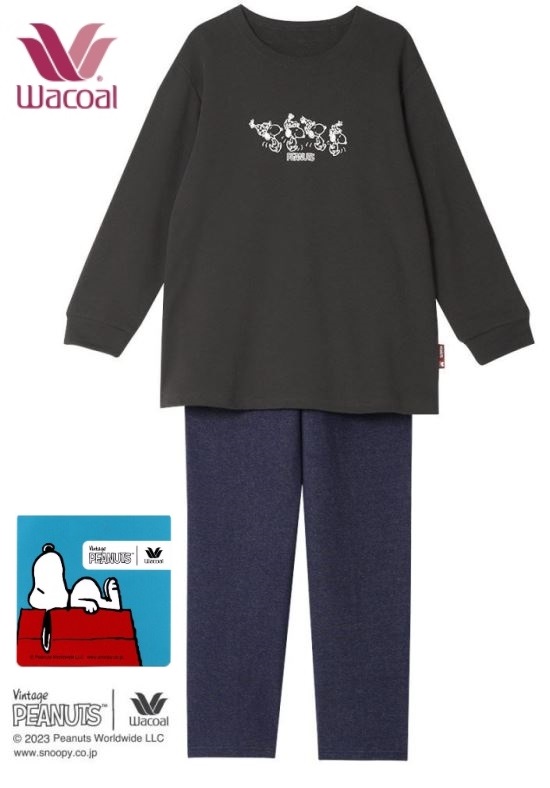 WACOAL（ワコール） レディースパジャマ 長袖長パンツ FDX530 サイズ