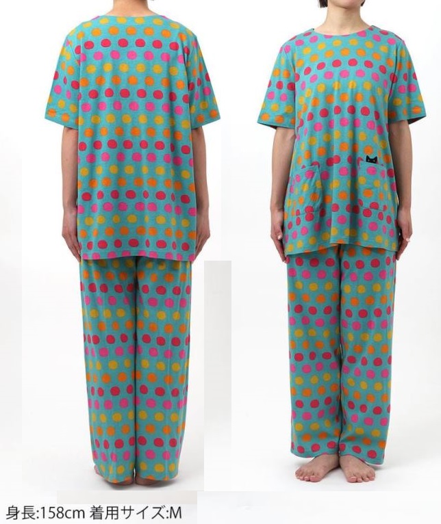 WACOAL ワコール レディースパジャマ マタノアツコ5分袖長パンツ