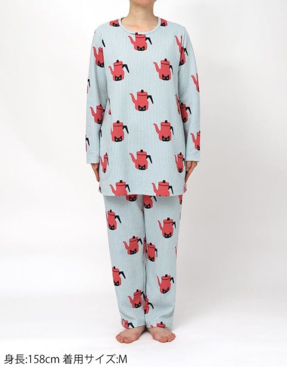 WACOAL（ワコール） レディースパジャマ マタノアツコ長袖長パンツ