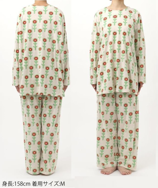 WACOAL（ワコール） レディースパジャマ マタノアツコ長袖長パンツ