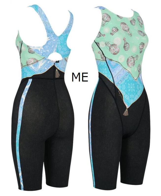 ワコールスイムウェア シェイプアップ オールインワン水着 SMR101