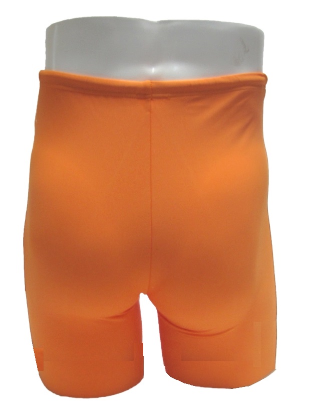 男子オレンジ水着 ロングトランクス（トランクスのみ） SSW301 (明石