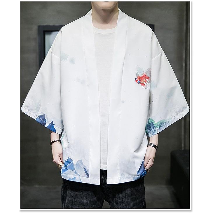 羽織 メンズ 法被 おしゃれ 甚平 春 夏 秋 冬 半纏 半被 祭り 男性