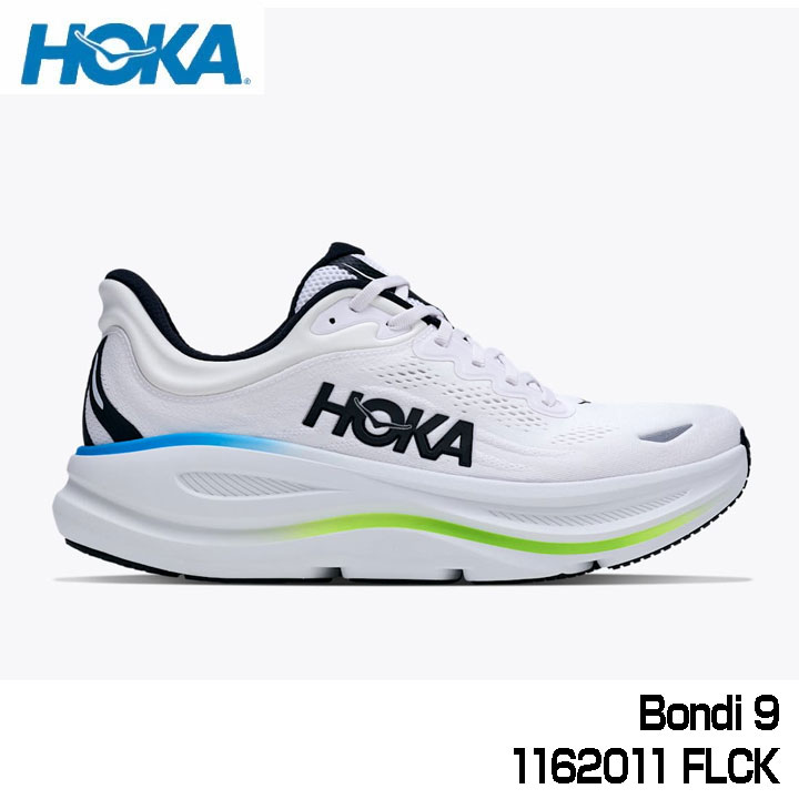 HOKA �z�J 1162011 Bondi 9 �t���X�g / �u���b�N�iFLCK�j  �����Y  �{���_�C 9 �����j���O �V���[�Y  �}���\�� �W���M���O 10p