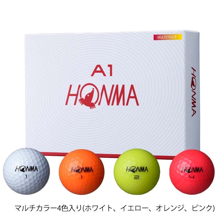 本間ゴルフ A1 ボール Bt 1905 1ダース 12球入り 日本正規品 Honma 19 数量限定 特別価格 フルショット Paypayモール店 通販 Paypayモール