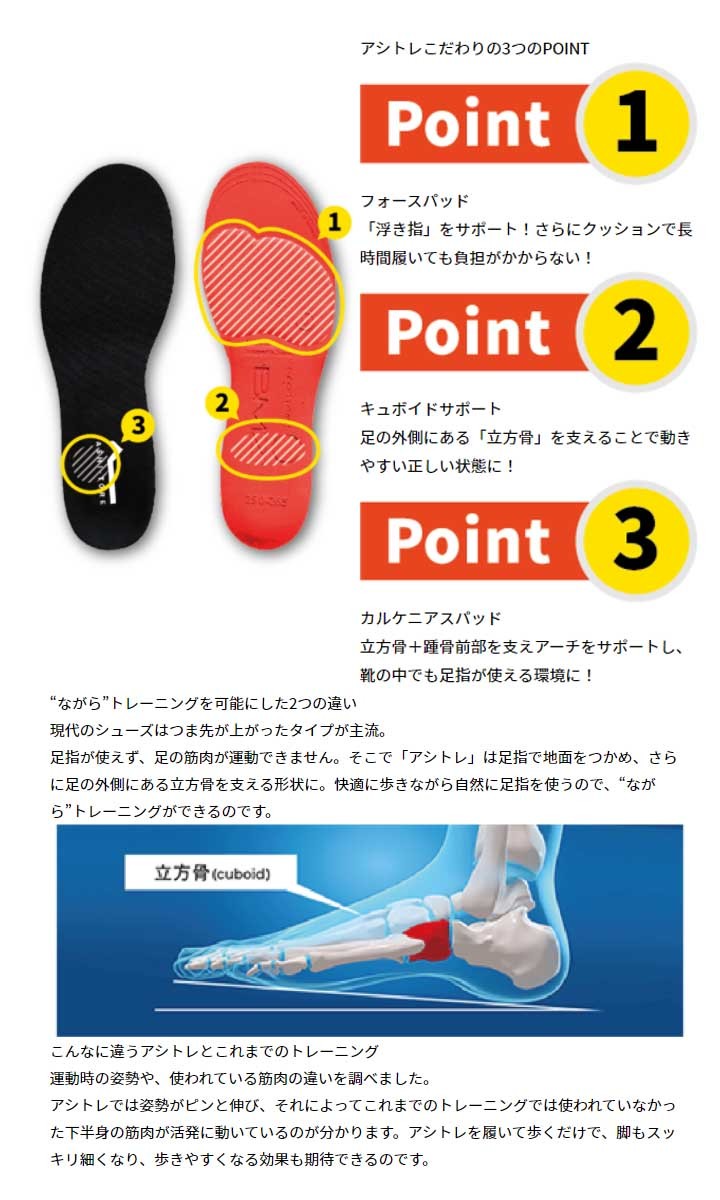 激安商品 アシトレ 〜 入れて歩くだけで ながらトレーニング ができる