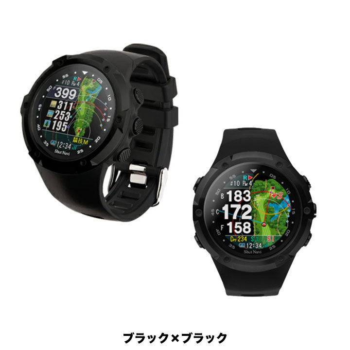 正規販売店】ショットナビ W1 エボルブ 腕時計型 GPSゴルフナビ 日本製 
