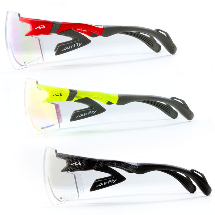 AirFly エアフライ AF-301BK 調光レンズ装着モデル スポーツサングラス
