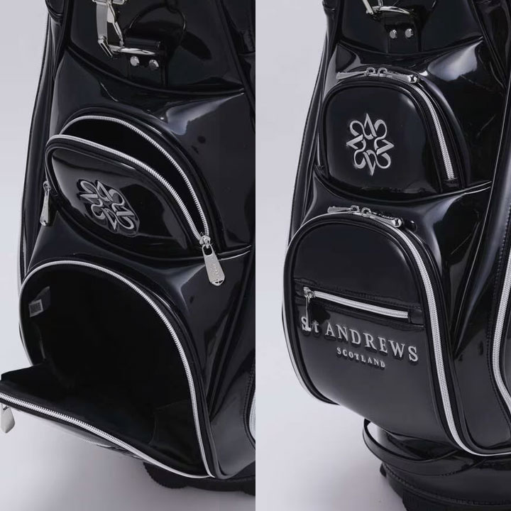 ST ANDREWS スタンドバッグ シルバー ST ANDREWS カートバッグ シルバー - メルカリ