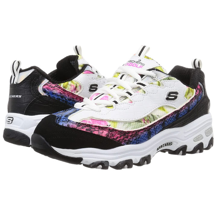 【美品】Skechers ゴルフシューズ ホワイト/マルチカラー 楽天市場】【クリアランス】スケッチャーズ ゴルフシューズ