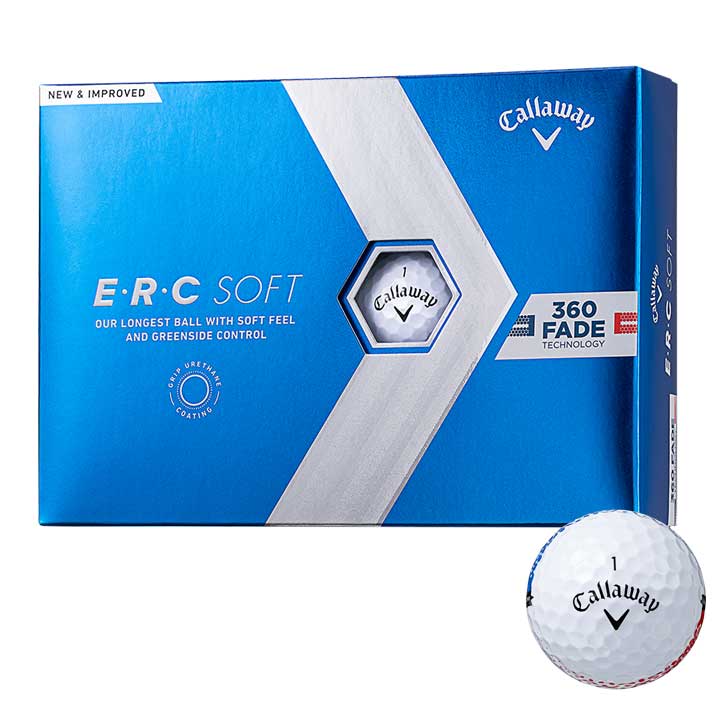 キャロウェイ ERC ソフト 360 フェード ゴルフボール 1ダース(12個入り 