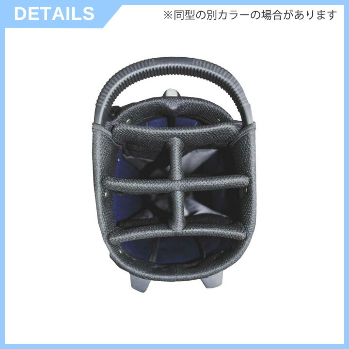 EDWIN GOLF 9.5型スタンドバッグ EDCB-3479 キャディバッグ (ネイビー