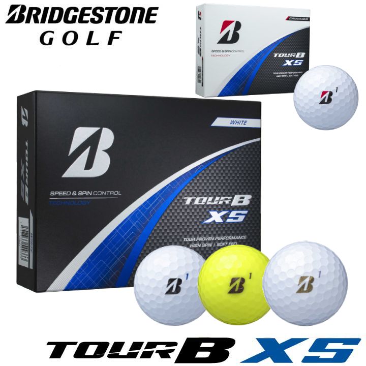 ブリヂストン ツアー B X ゴルフボール 1ダース（12球入） BRIDGESTONE TOUR B XS 2024