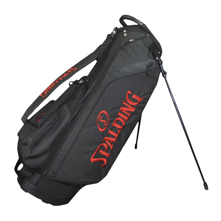 スポルディング SPCB-3468-BK スタンドバッグ(ブラック・9.5型/47インチ対応)SPALDING[SPCB3468BK] 返品種別A SPALDING（スポルディング） 9.5型キャディバッグ SPCB-3468 スタンド
