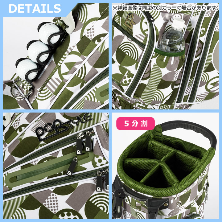 ウィンウィンスタイル CB-153 マルチアイコン (オレンジ)  軽量 スタンドバッグ MULTI ICON STAND BAG ゴルフキャディバッグ WINWIN STYLE WINWIN STYLE（ウィンウィンスタイル） CB-153 マルチアイコン