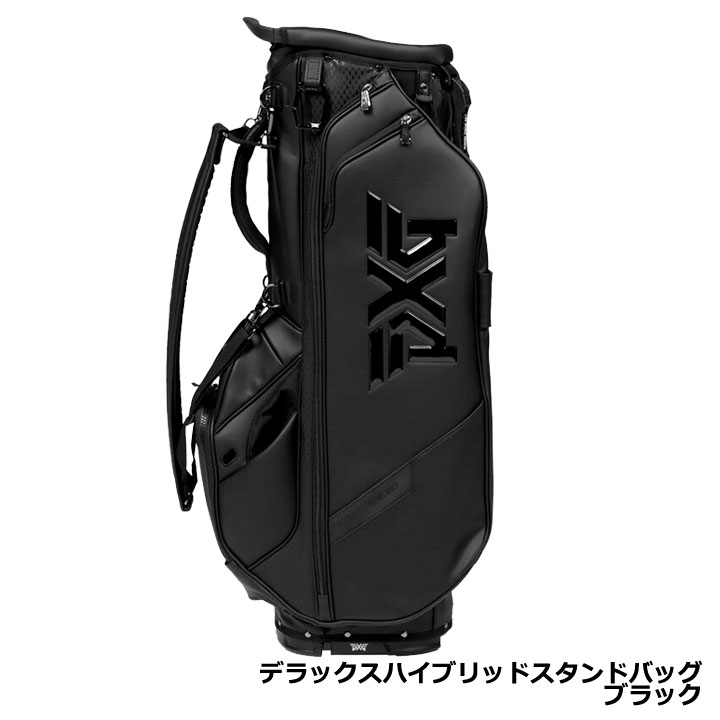 U.S.A.F. ブラック高級キャディーバッグBLACK送料無料/ PXG ピーエックスジー デラックスハイブリッドスタンドバッグ B