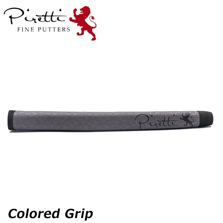 �s���b�e�B �J���[�h�O���b�v �K�����^���O���[ �~�b�h�T�C�Y�O���b�v Piretti Colored Grip Gun MetalGray