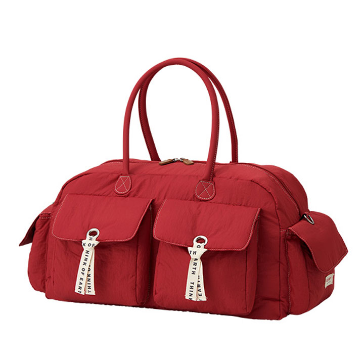 ONOFF ボストンバッグ　ハンドバッグ　ゴルフ ONOFF ゴルフ ボストンバッグ（色：レッド系）｜ゴルフ用バッグ