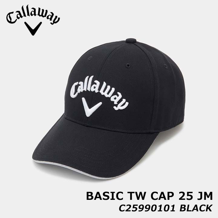 �L�����E�F�C C25990101 �x�[�V�b�N�c�C���L���b�v 1010(BK) JM 25 �X�q �z�������X�x�� �u���b�N CALLAWAY BASIC TW CAP 25 JM MENS 20p