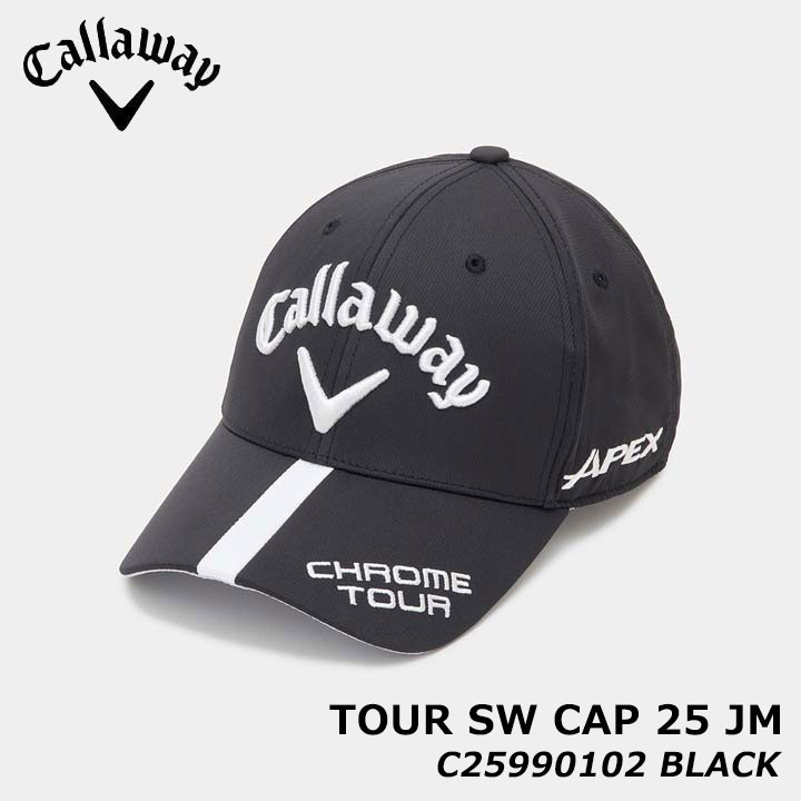 �L�����E�F�C C25990102 �c�A�[SW�L���b�v 1010(BK) JM 25 �X�q �z�������X�x�� �u���b�N CALLAWAY TOUR SW CAP 25 JM MENS 20p