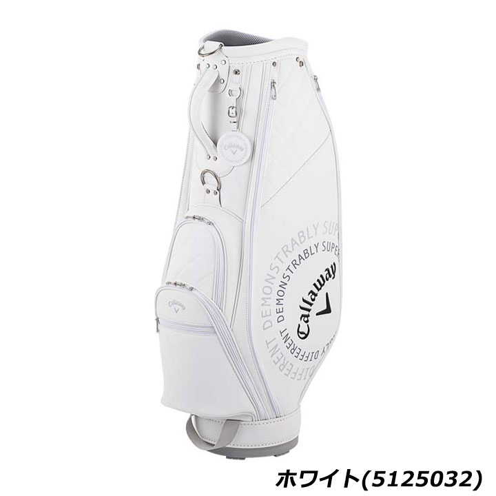 キャロウェイ Callaway キャディバッグ 8インチ　ホワイト×グリーン 楽天市場】キャロウェイ キャディバッグ Lucky Fairway C Stand