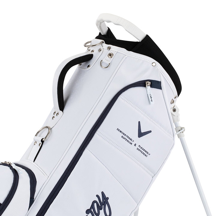 廃盤 希少品 UNDER ARMOUR キャディバッグ ホワイト 9型 ロゴ キャディバッグ 9型 QQBXJJ04 【2024年モデル】 | スポーツ用品なら